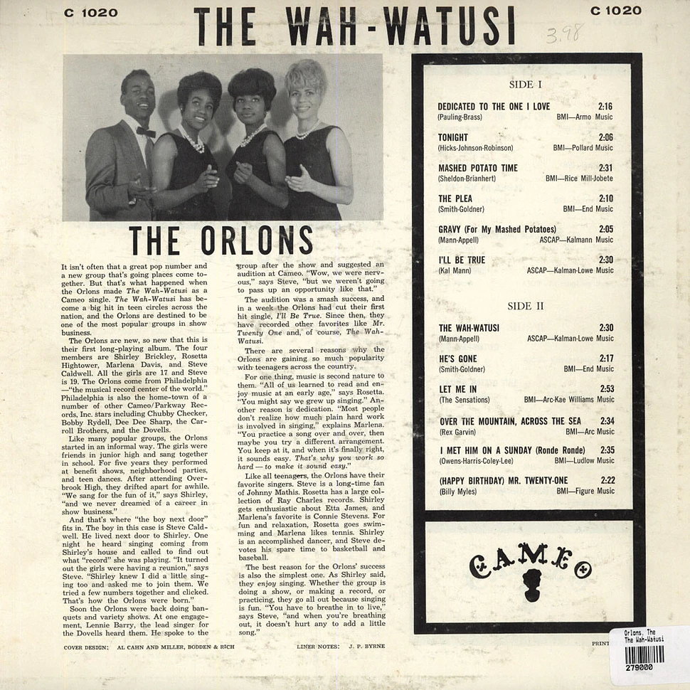 The Orlons - The Wah-Watusi