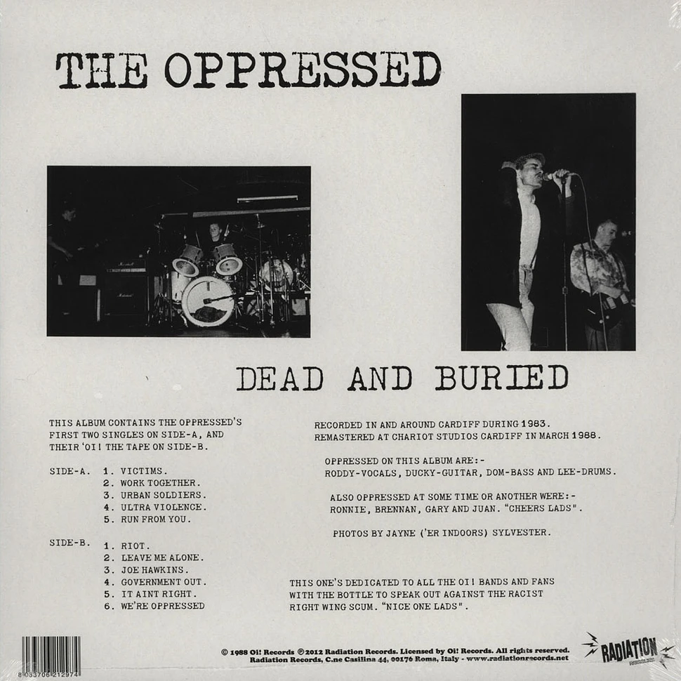 Oppressed - Dead And Buried