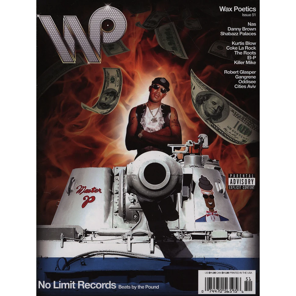 Waxpoetics - Issue 51 - An All Hip-Hop Issue - No Limit / Shabazz Palaces Cover