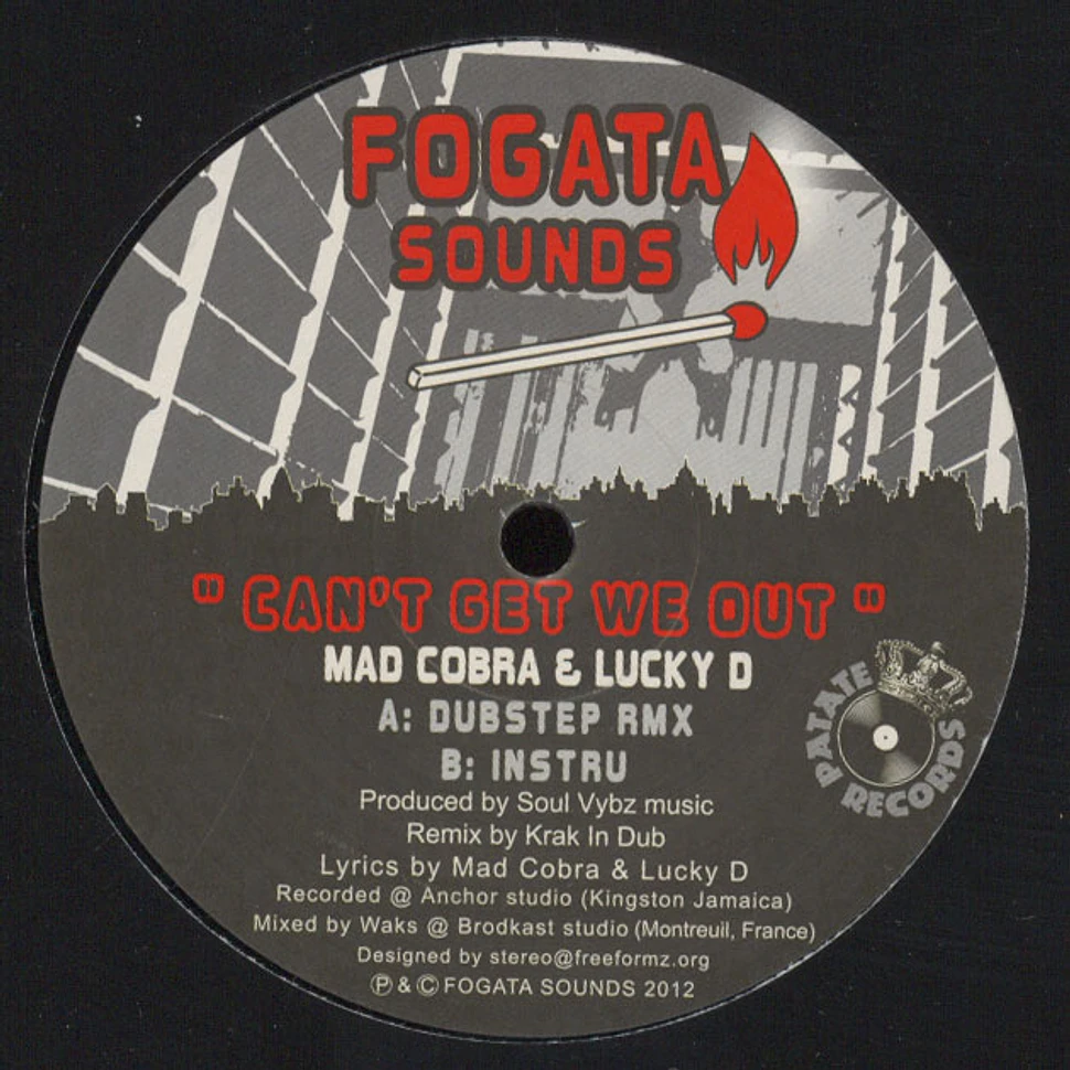 Mad Cobra & Lucky D - Can't Get We Out Dubstep Remix