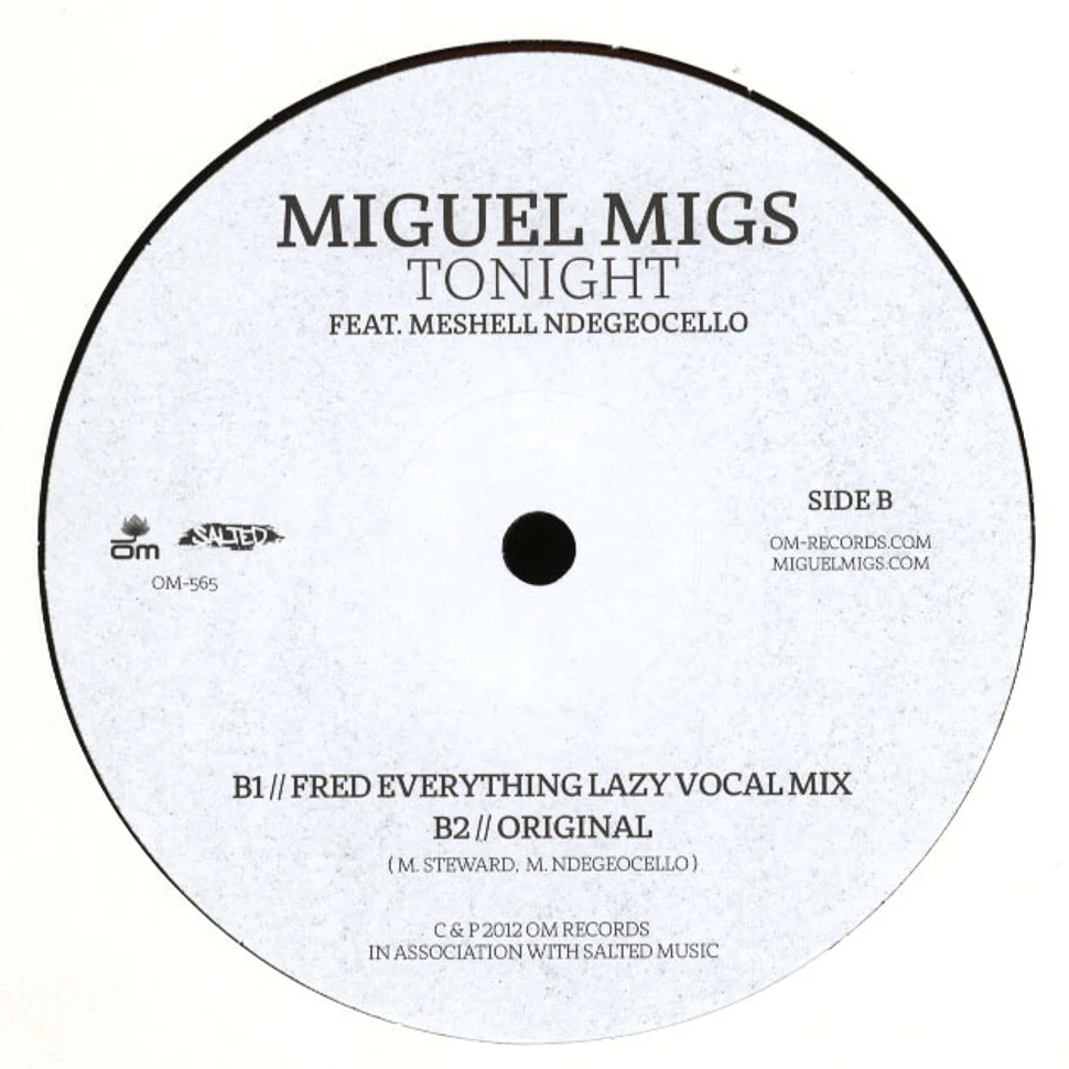 Miguel Migs - Tonight feat. Meshell Ndegeocello