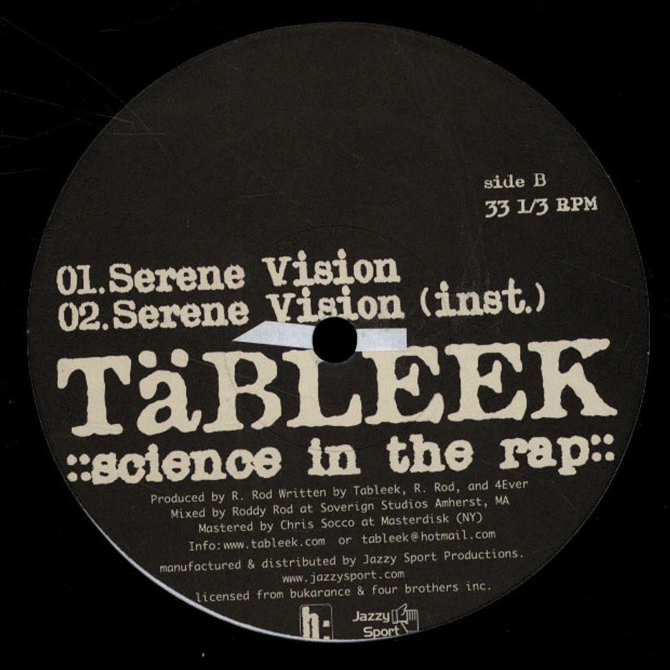 Tableek - Science In The Rap