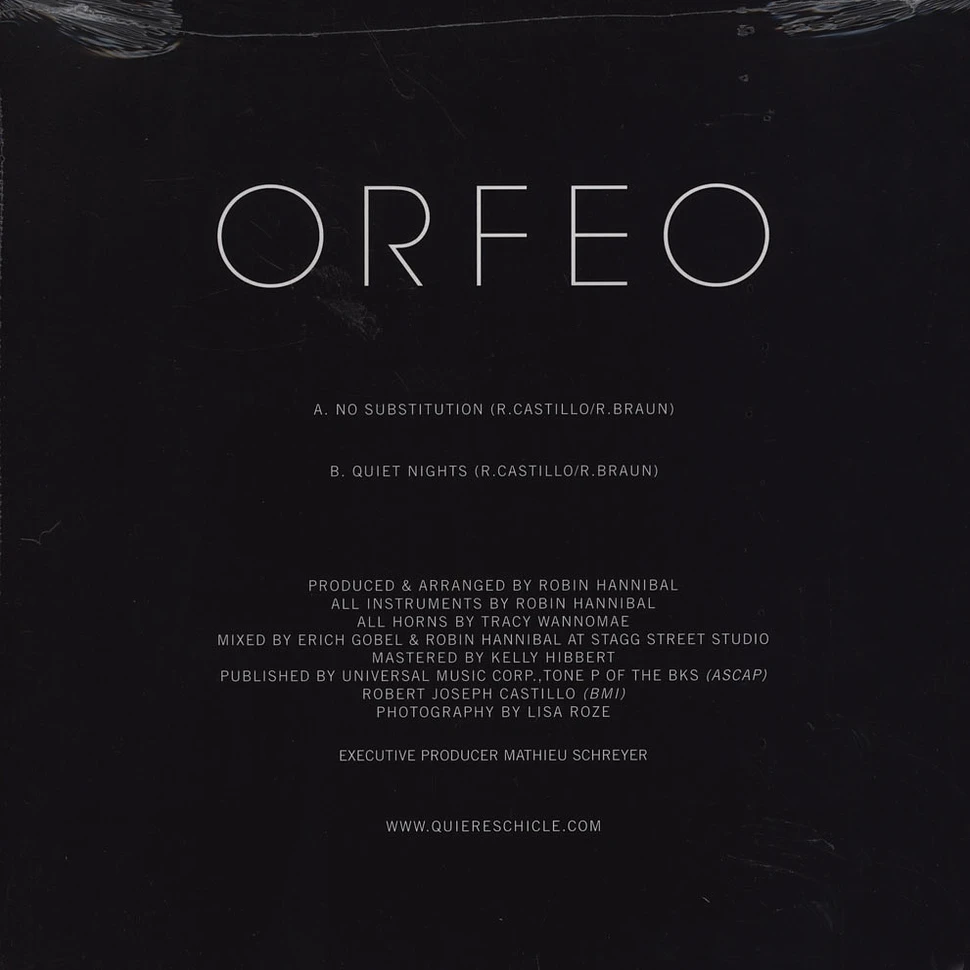 Orfeo - No Substitution