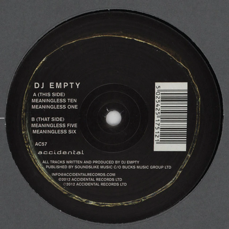 DJ Empty - Meaningless