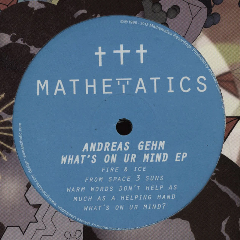 Andreas Gehm - What's on Ur Mind EP