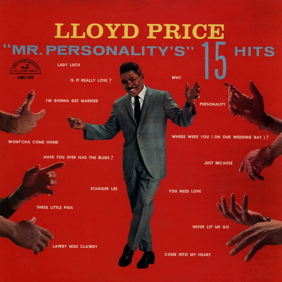 Lloyd Price - "Mr Personality's" 15 Hits