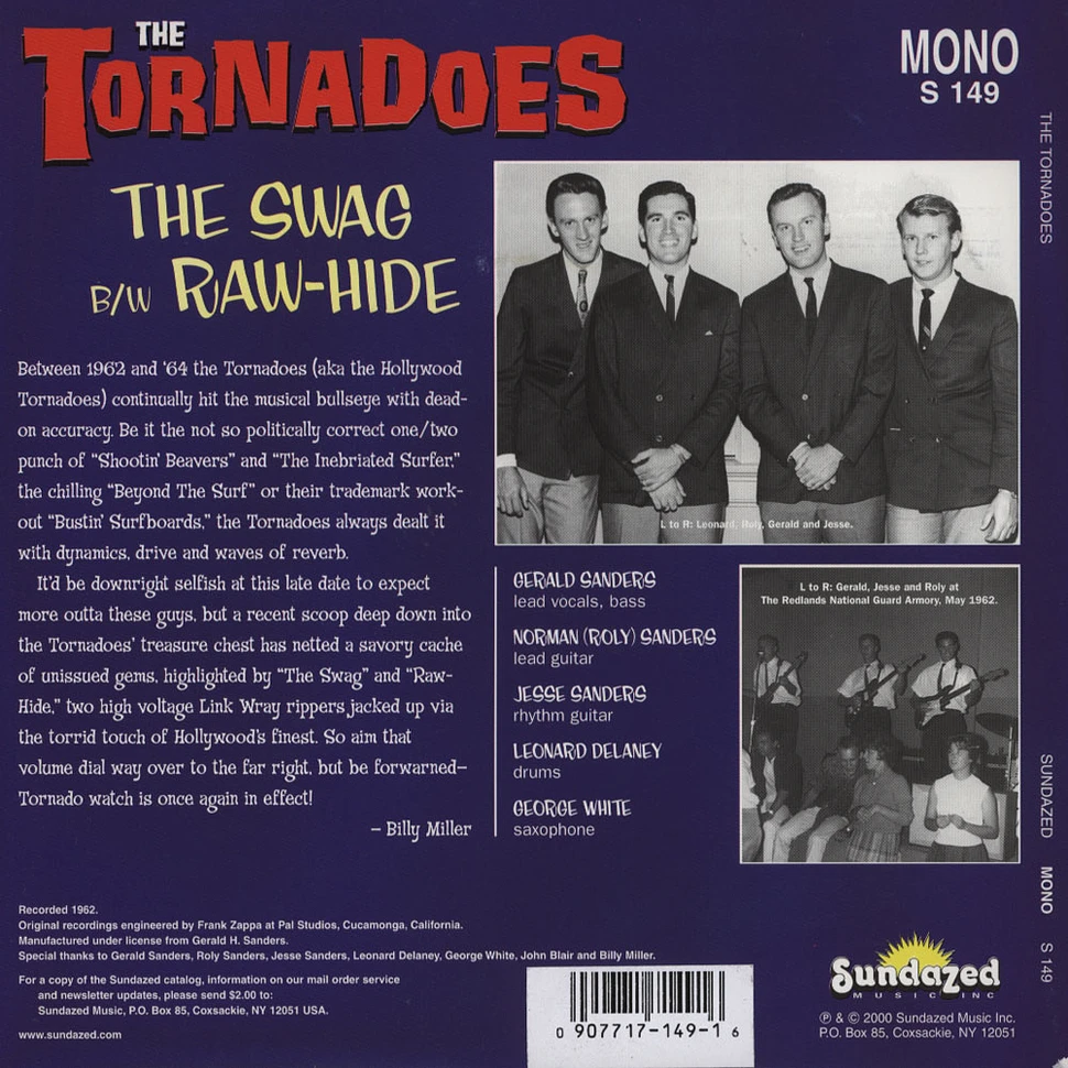 The Tornadoes - Swag