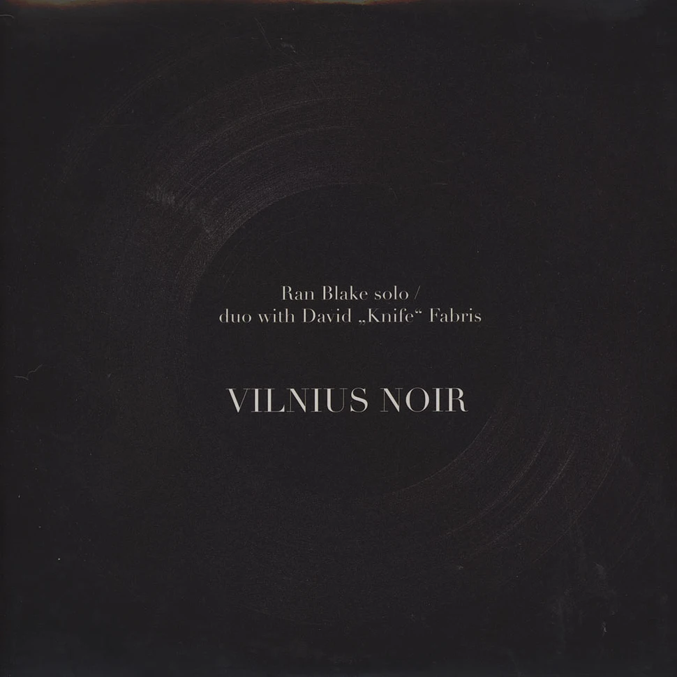 Ran Blake & David “Knife” Fabris - Vilnius Noir