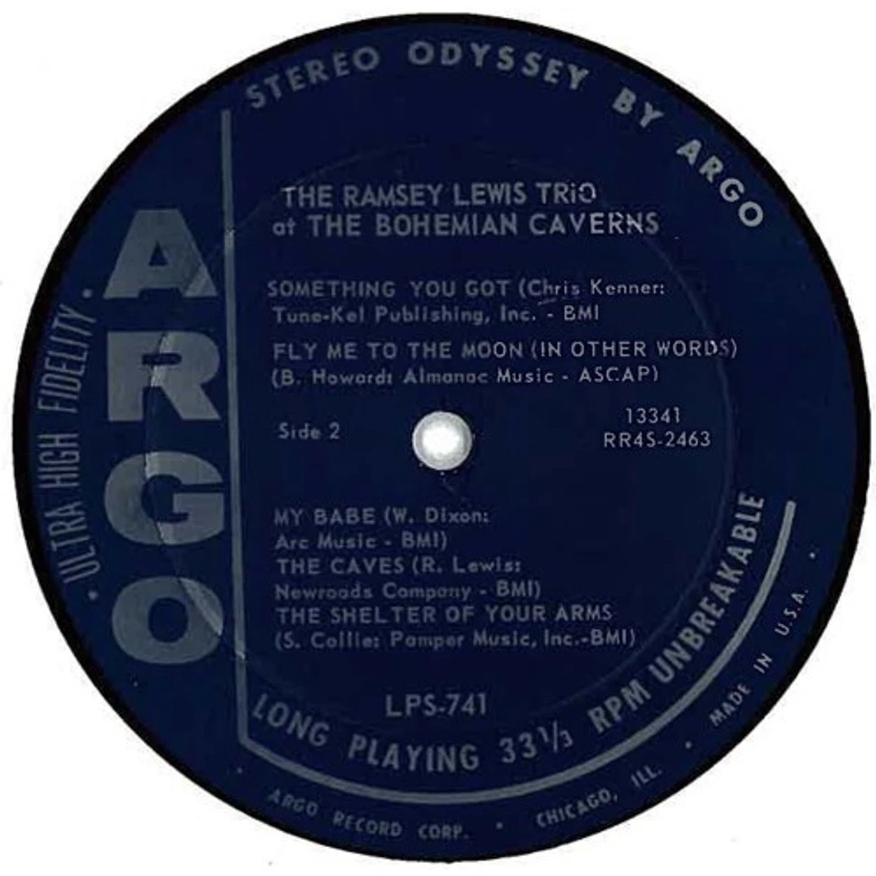 The Ramsey Lewis Trio - At The Bohemian Caverns