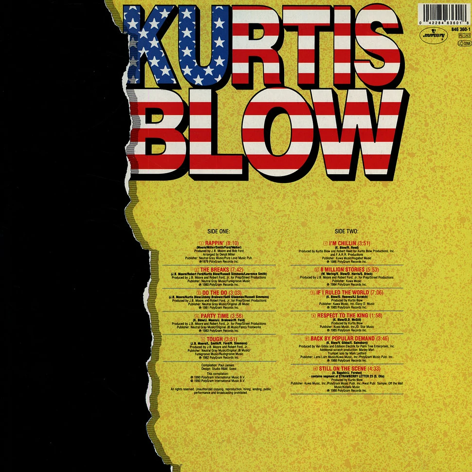 Kurtis Blow - Best Of ....Rappin'