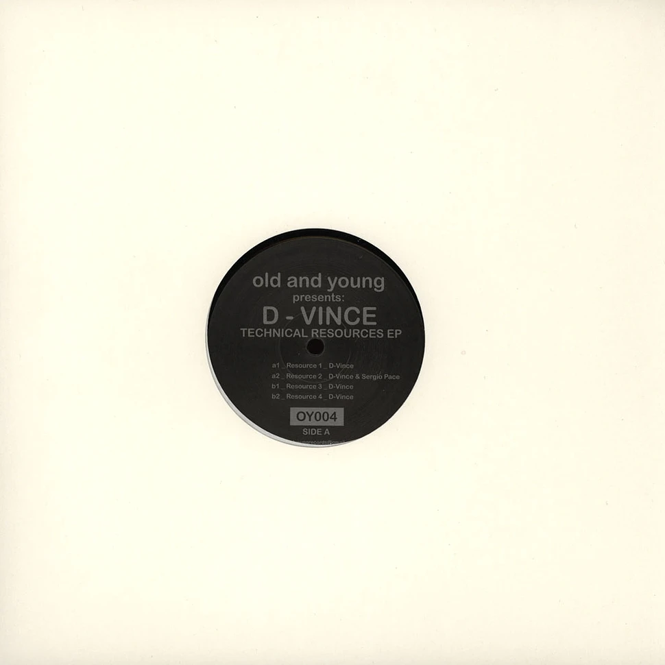 D-Vince - Technical Resources