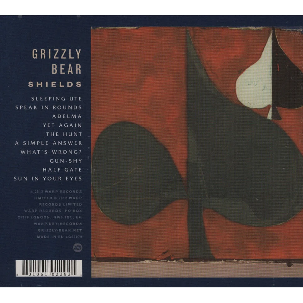Grizzly Bear - Shields Limited Digipak Edition