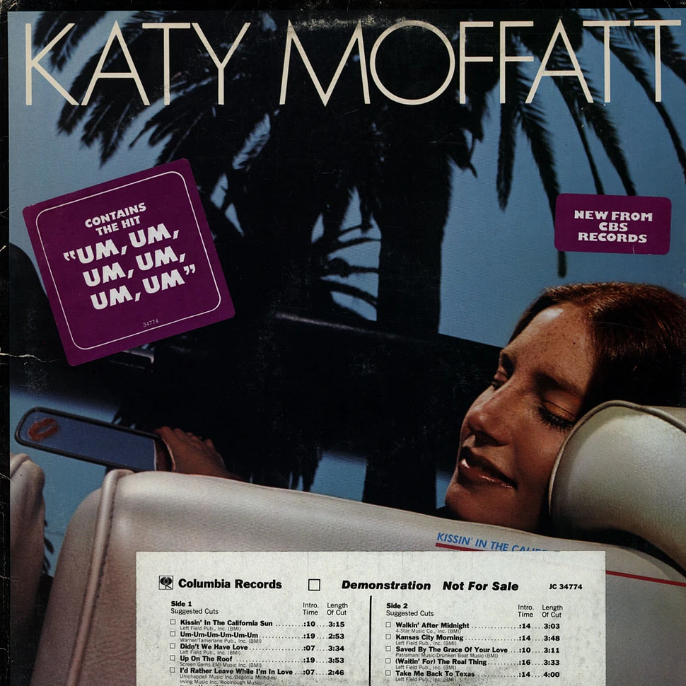 Katy Moffatt - Kissin' In The California Sun