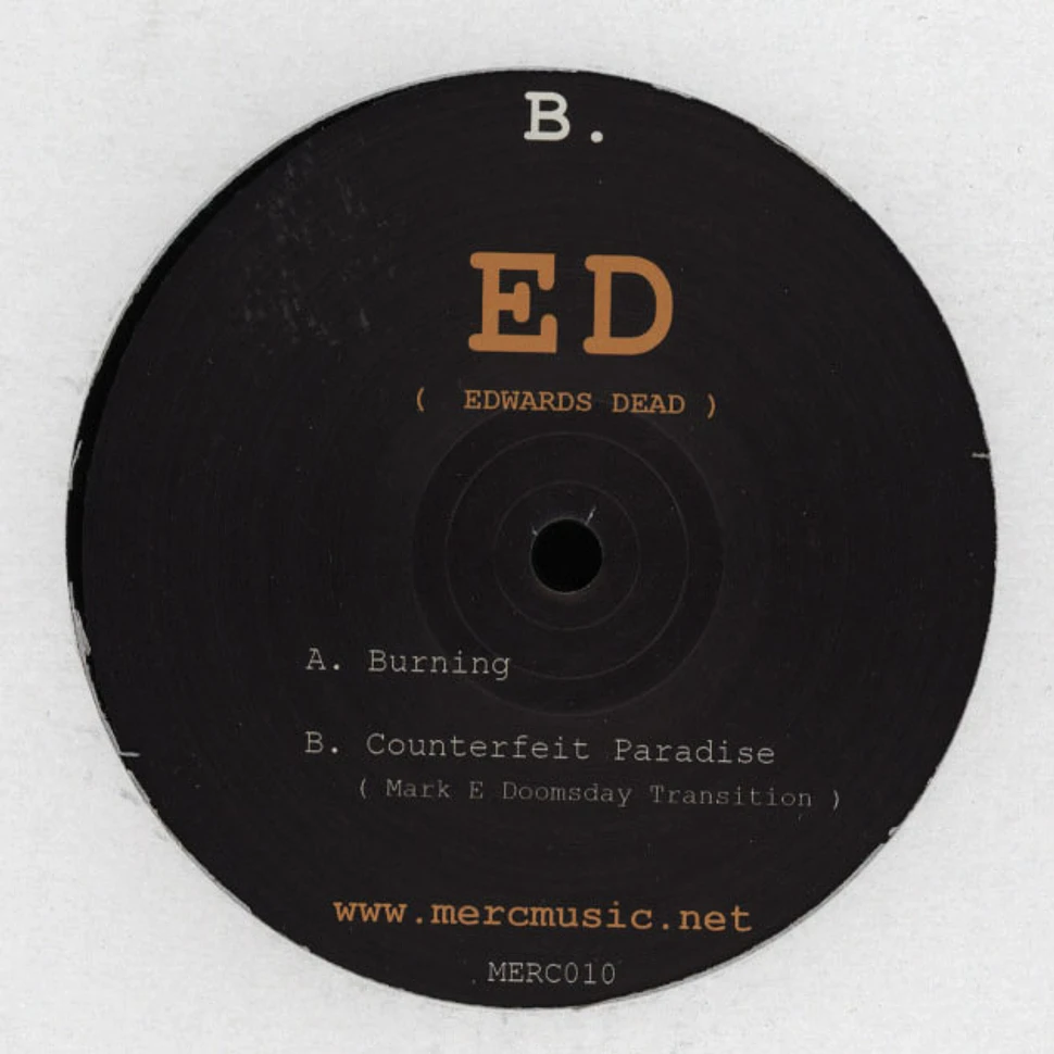 Ed (Edward's Dead) - Burning