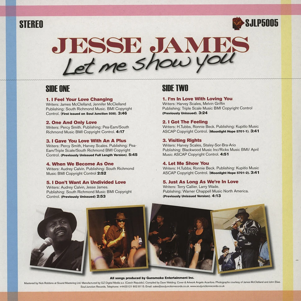 Jesse James - Let Me Show You
