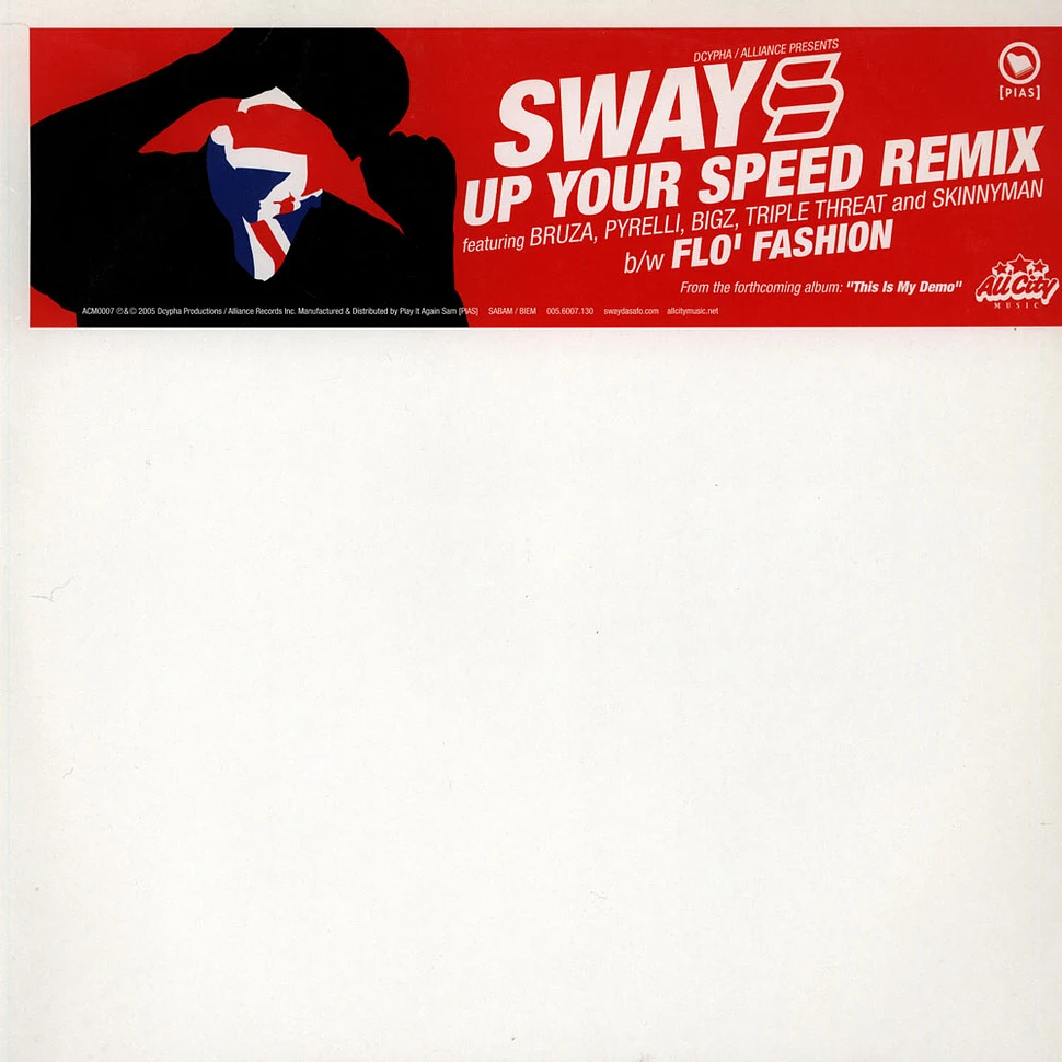Sway - Up your speed remix feat. Bruza, Pyrelli, Bigz, Triple Threat & Skinnyman