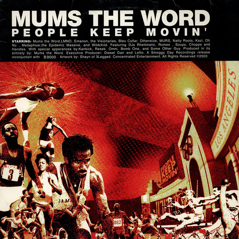 Mum's The Word - People Keep Movin'