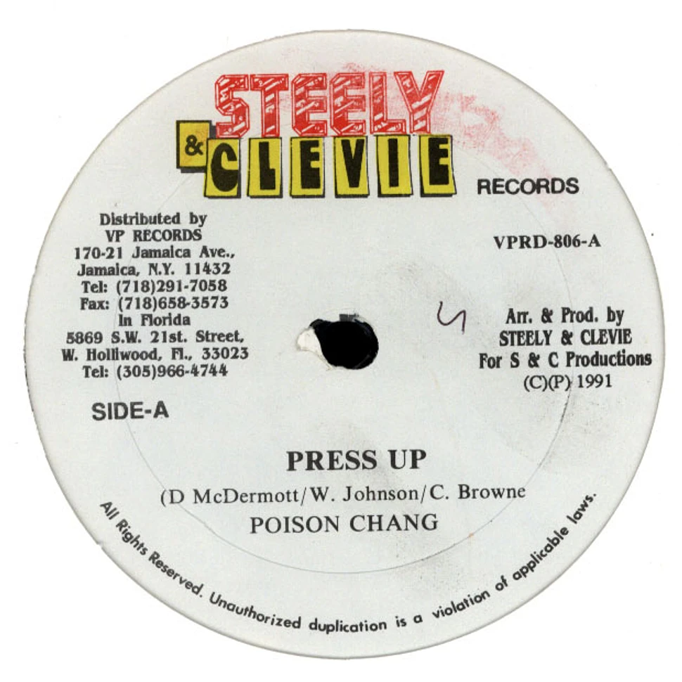 Poison Chang / Johnny P. - Press Up / Look Good