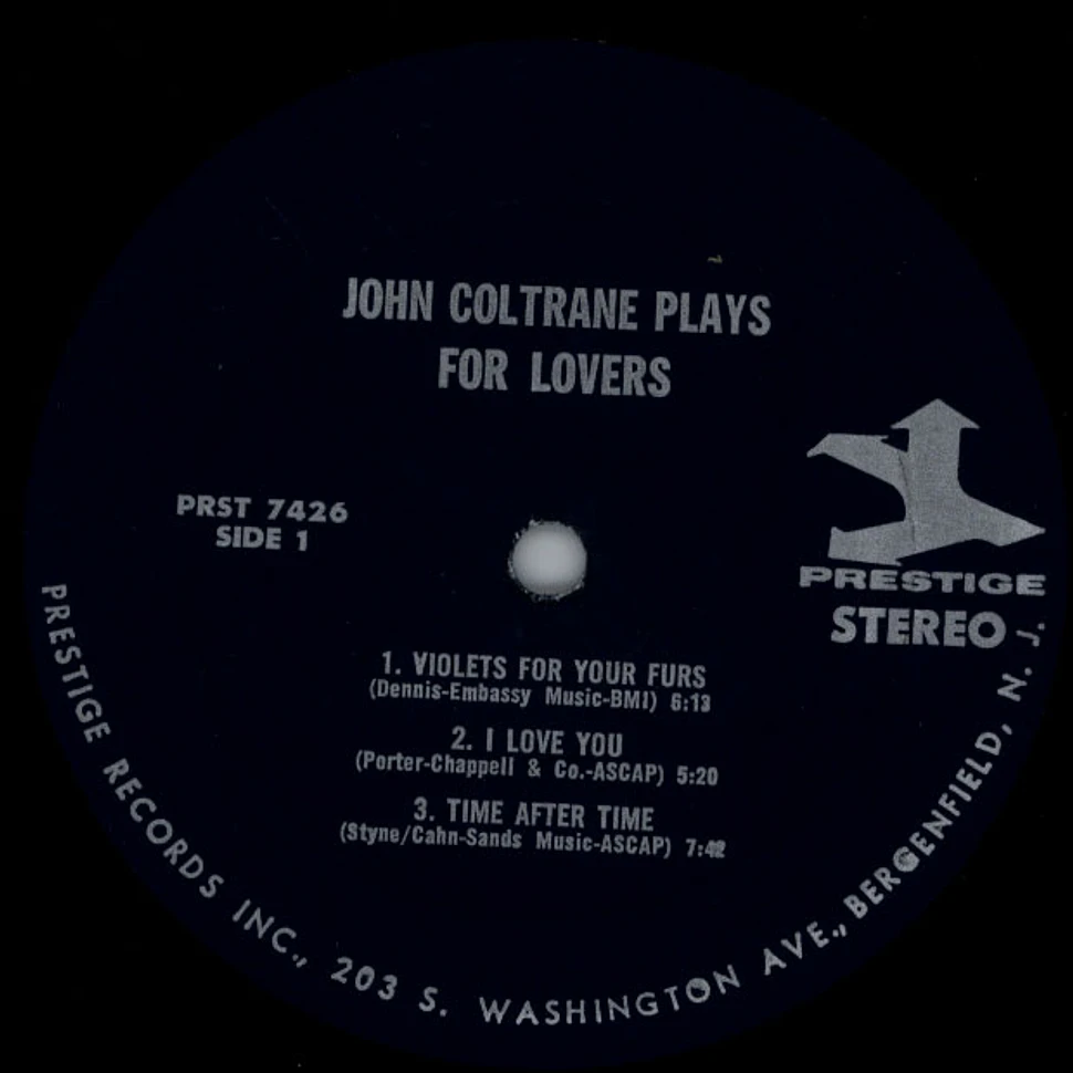 John Coltrane - John Coltrane Plays For Lovers