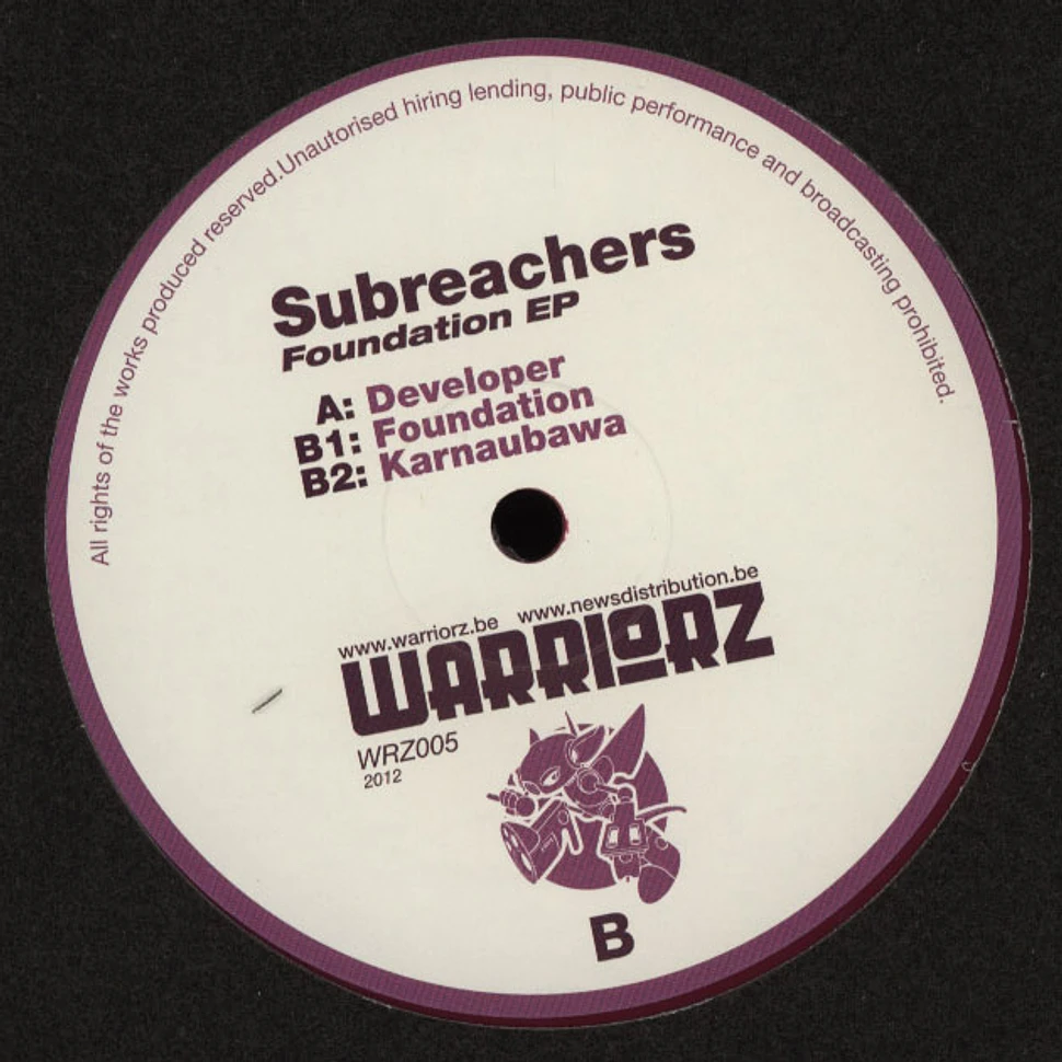 Subreachers - Foundation EP
