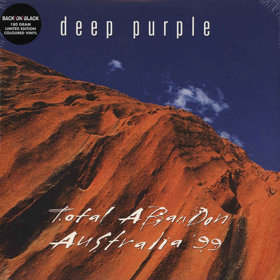 Deep Purple - Total Abandon, Australia 99