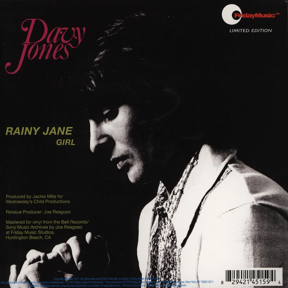 Davy Jones - Girl