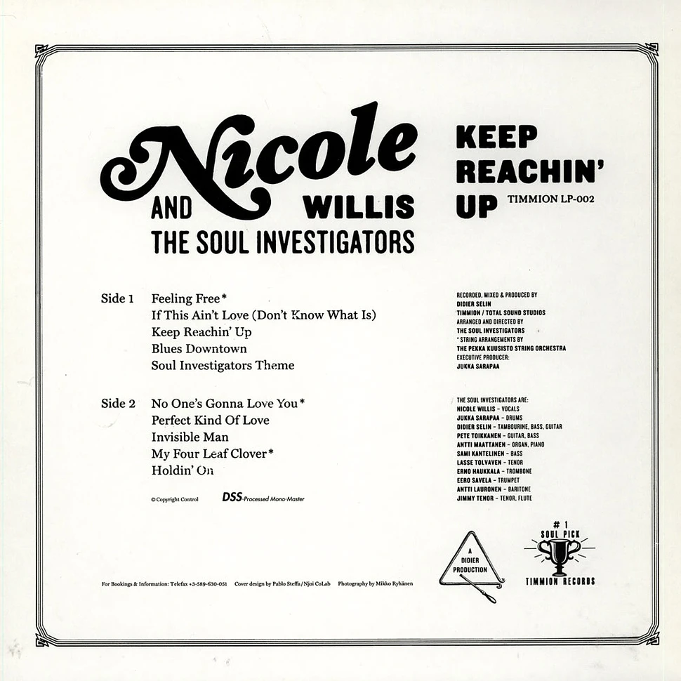 Nicole Willis And The Soul investigators - Keep Reachin' Up