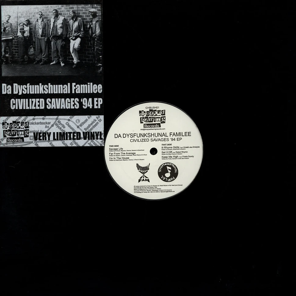 Dysfunkshunal Familee - Civilized Savages '94 EP
