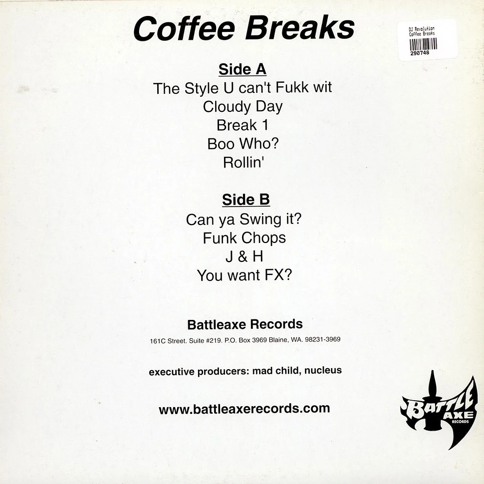 DJ Revolution - Coffee Breaks