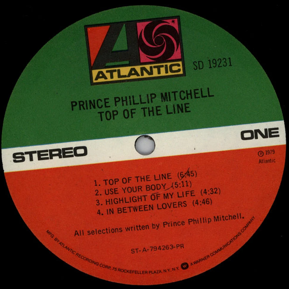Phillip Mitchell - Top Of The Line