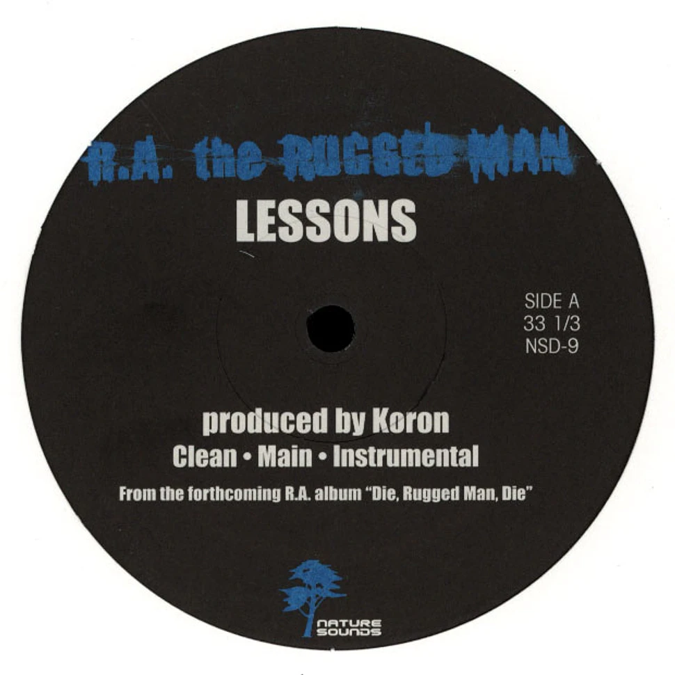 R.A. The Rugged Man - Lessons / How Low