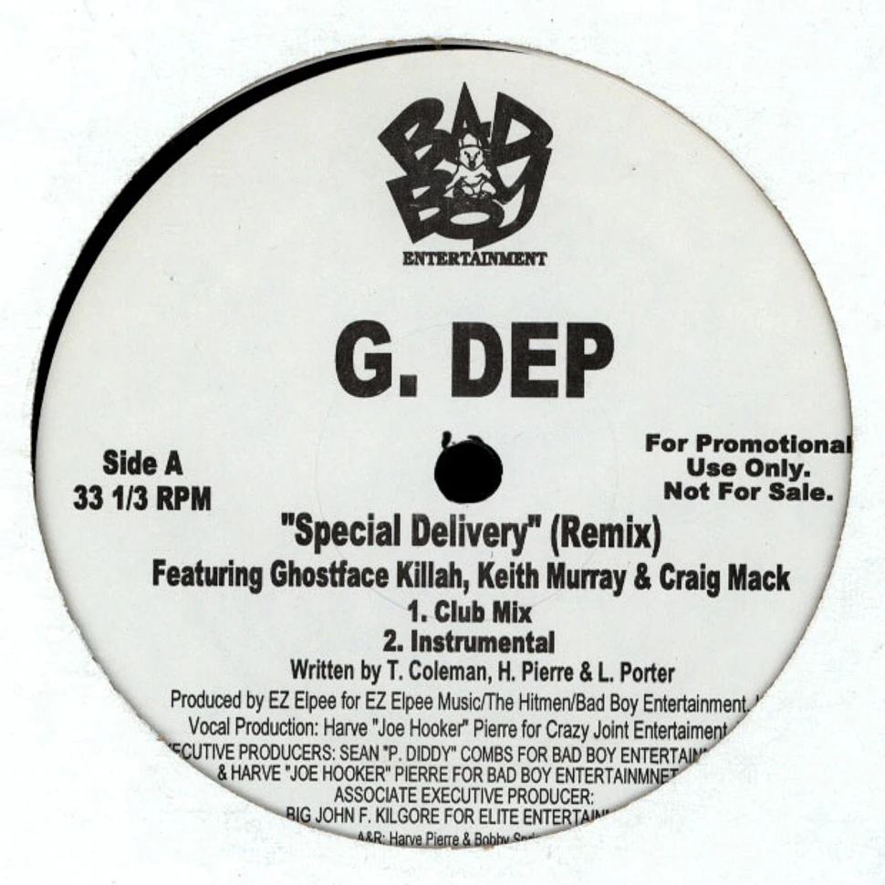 G-Dep - Special Delivery (Remix)