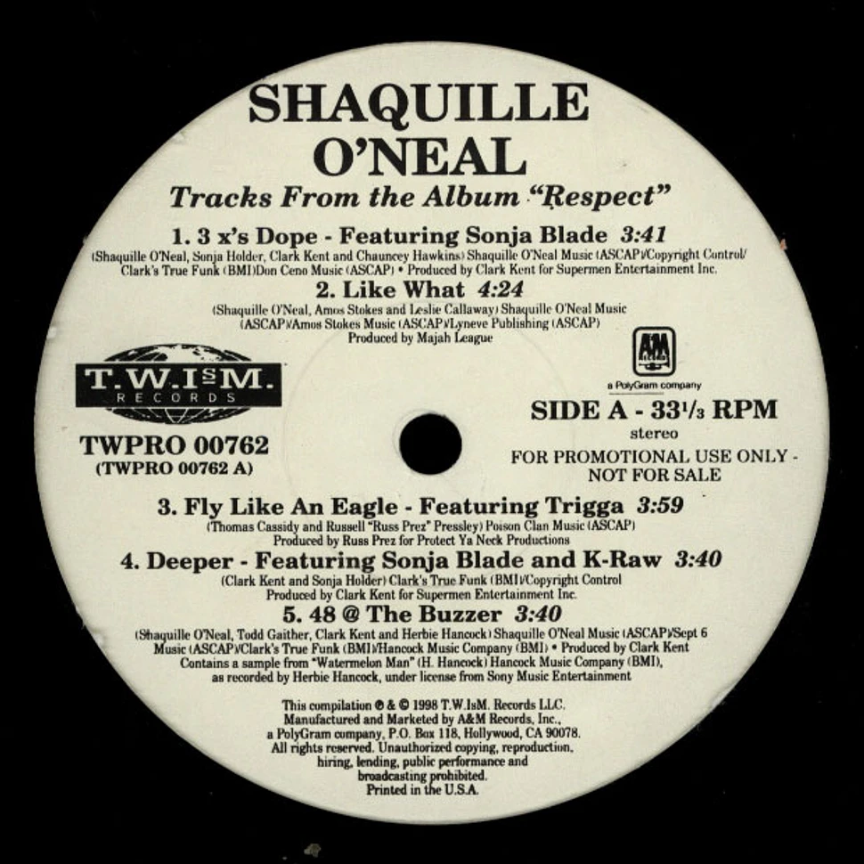 Shaquille O'Neal - Respect (Promo-EP)