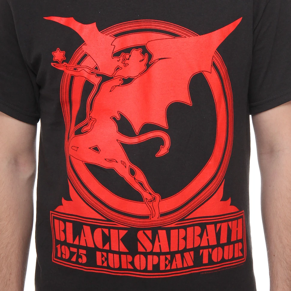 Black Sabbath - Europe 75 T-Shirt