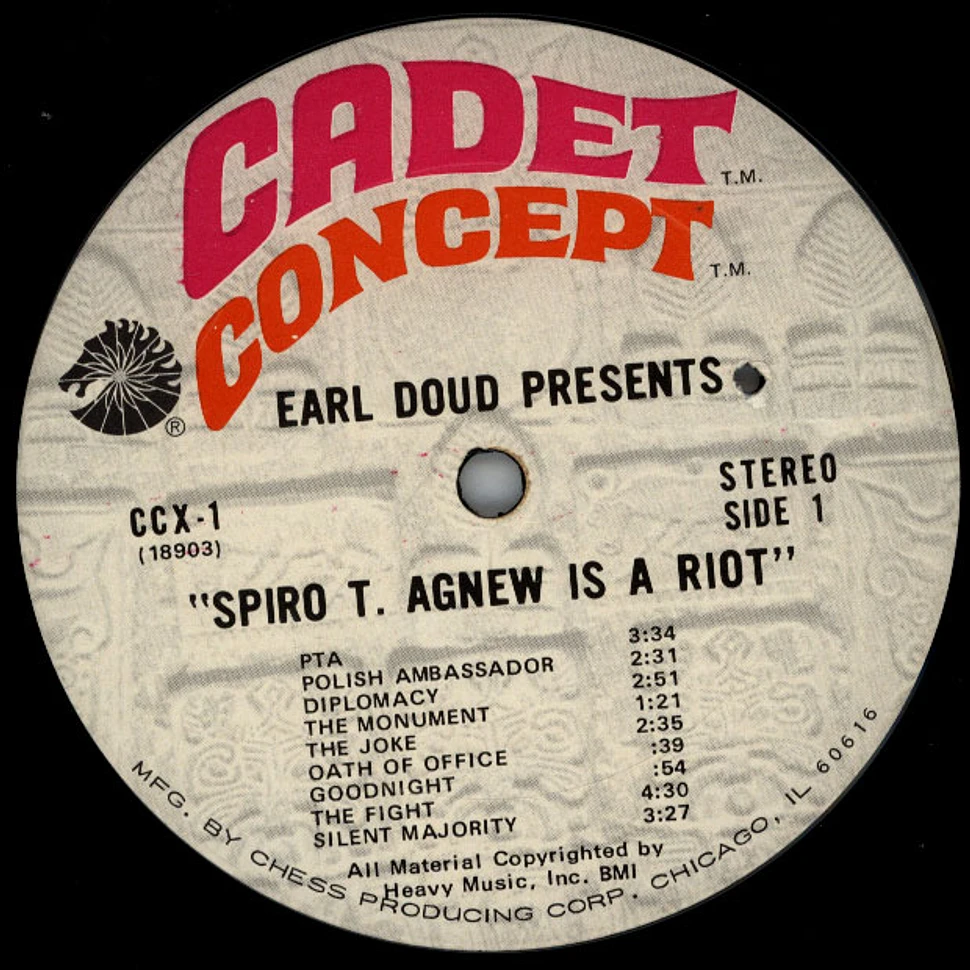 Earle Doud - Spiro T. Agnew Is A Riot