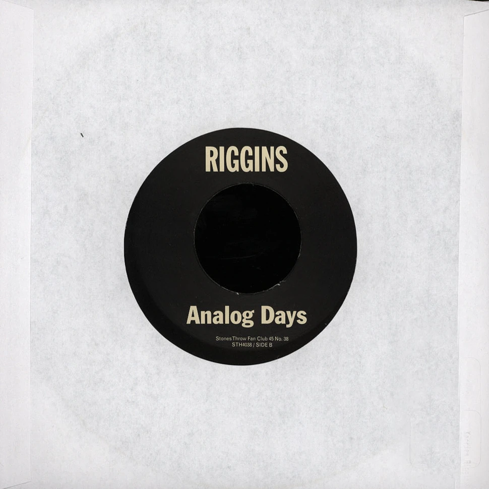 Karriem Riggins - 12s in 8 / Analog Days