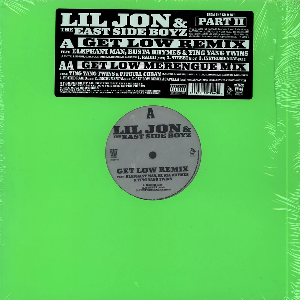 Lil' Jon & The East Side Boyz - Get Low (Remix)
