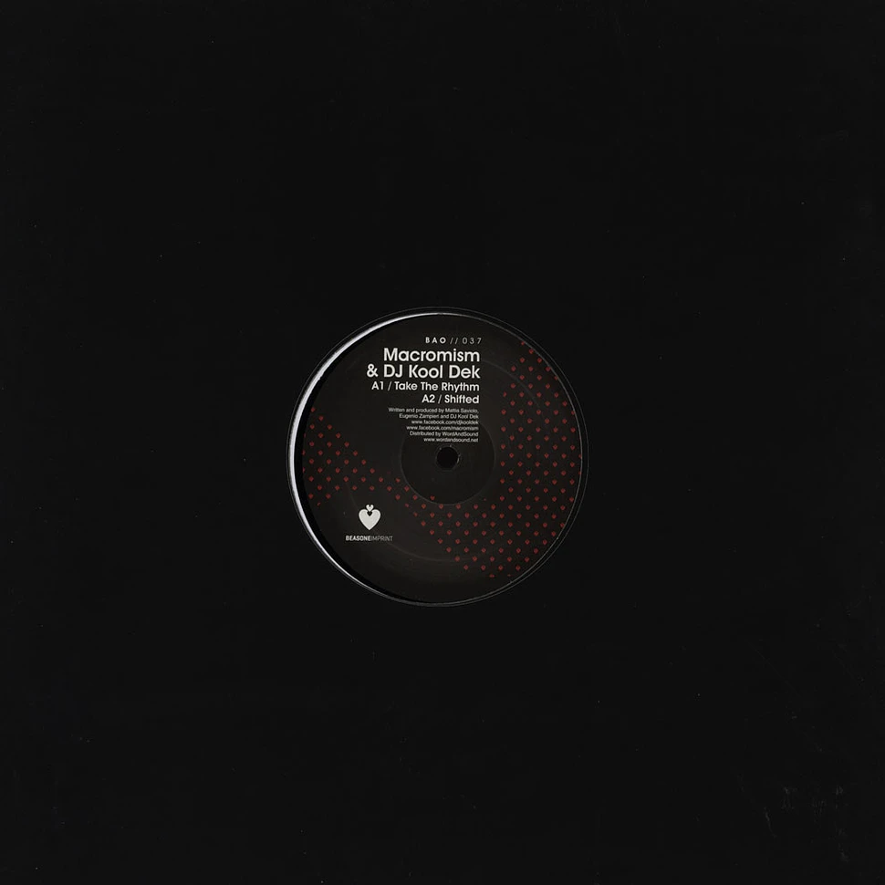 Macromism & DJ Kool Dek - Take The Rhythm EP