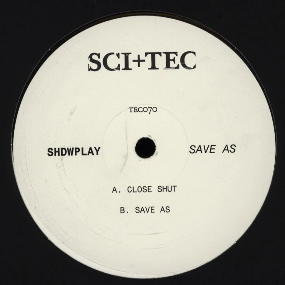 Shdwplay - Save As