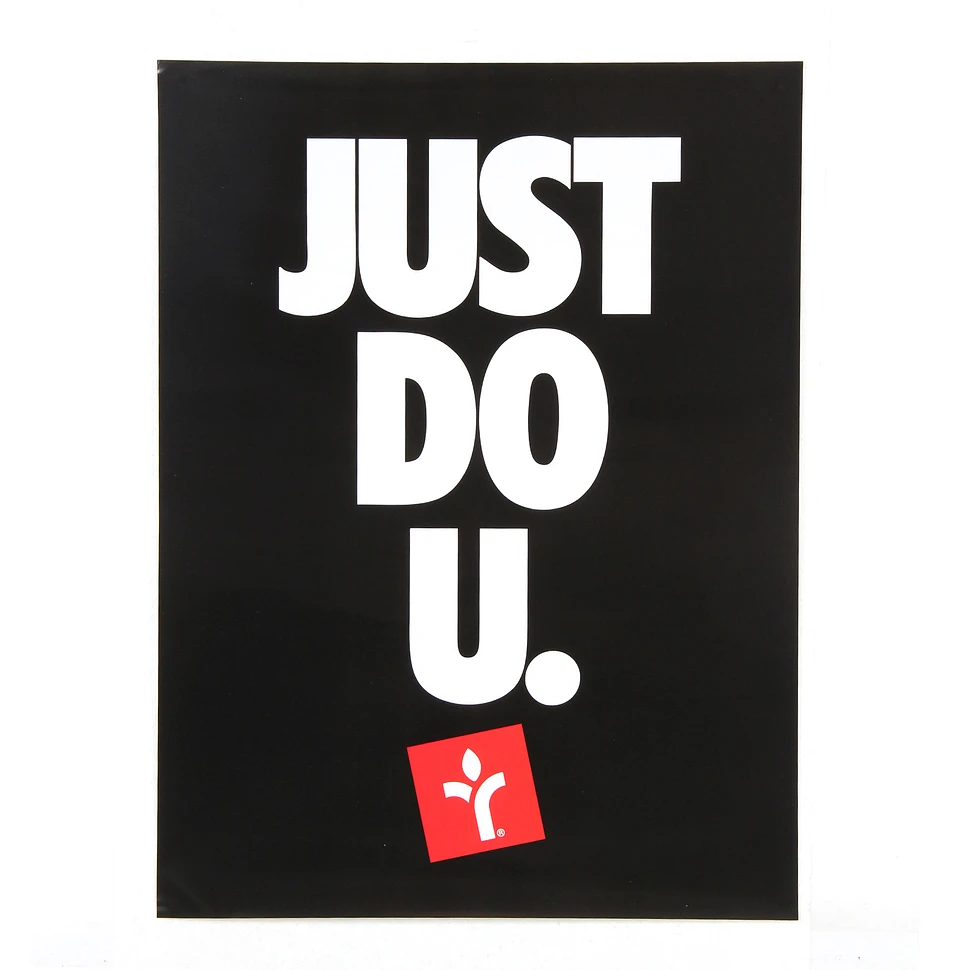 Acrylick - Just Do U Digital Prints Poster
