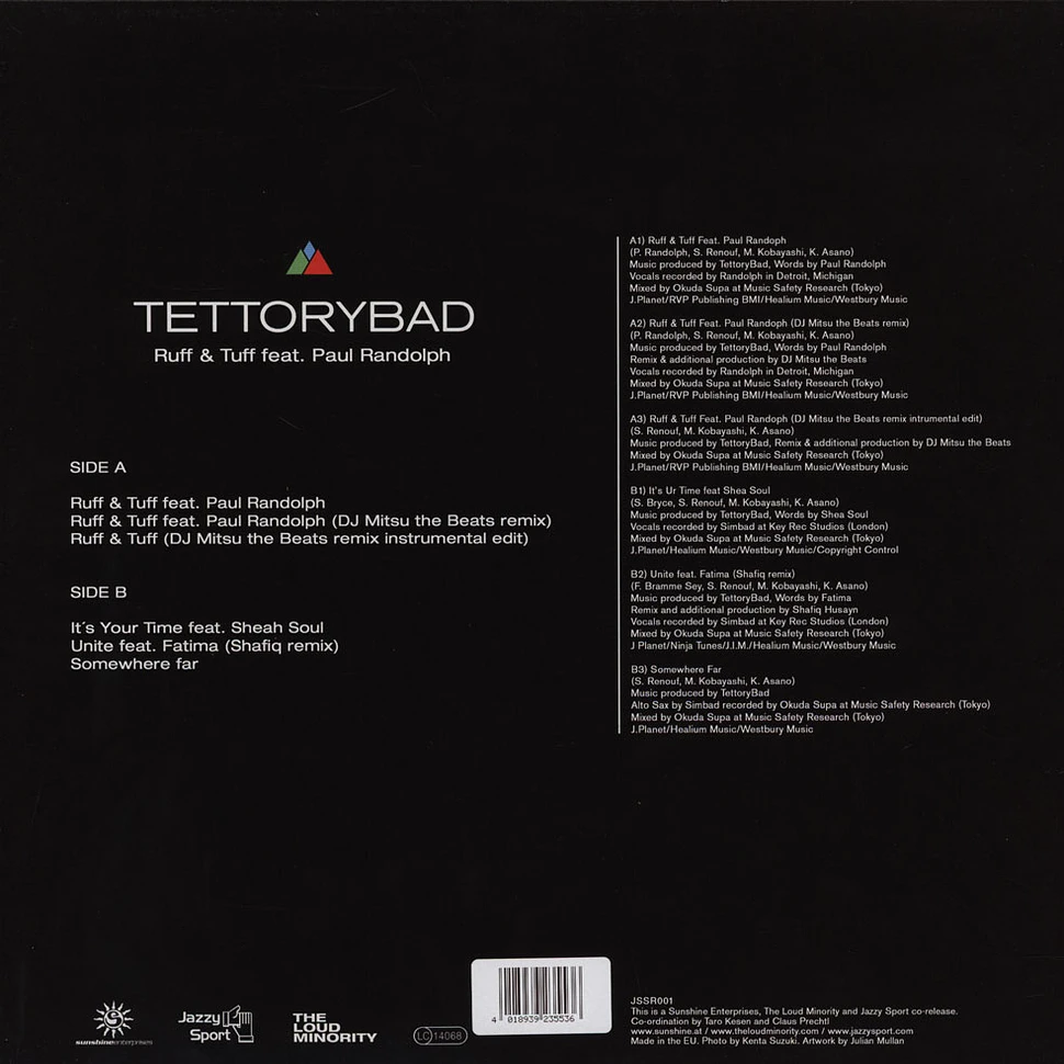 Tettory Bad - Ruff & Tuff EP