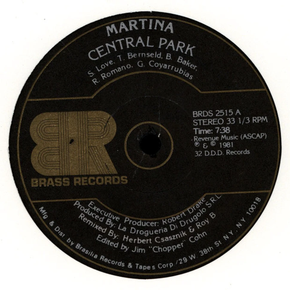 Martina - Central Park / Let It In