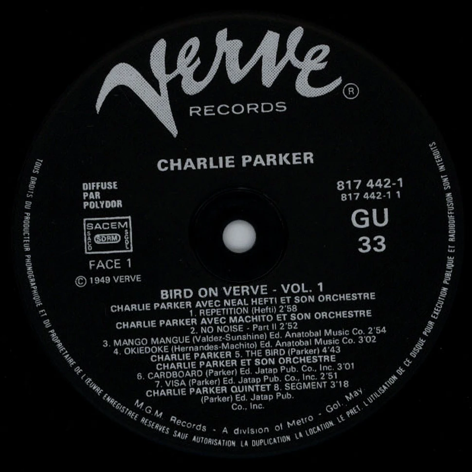 Charlie Parker - Bird On Verve - Volume 1