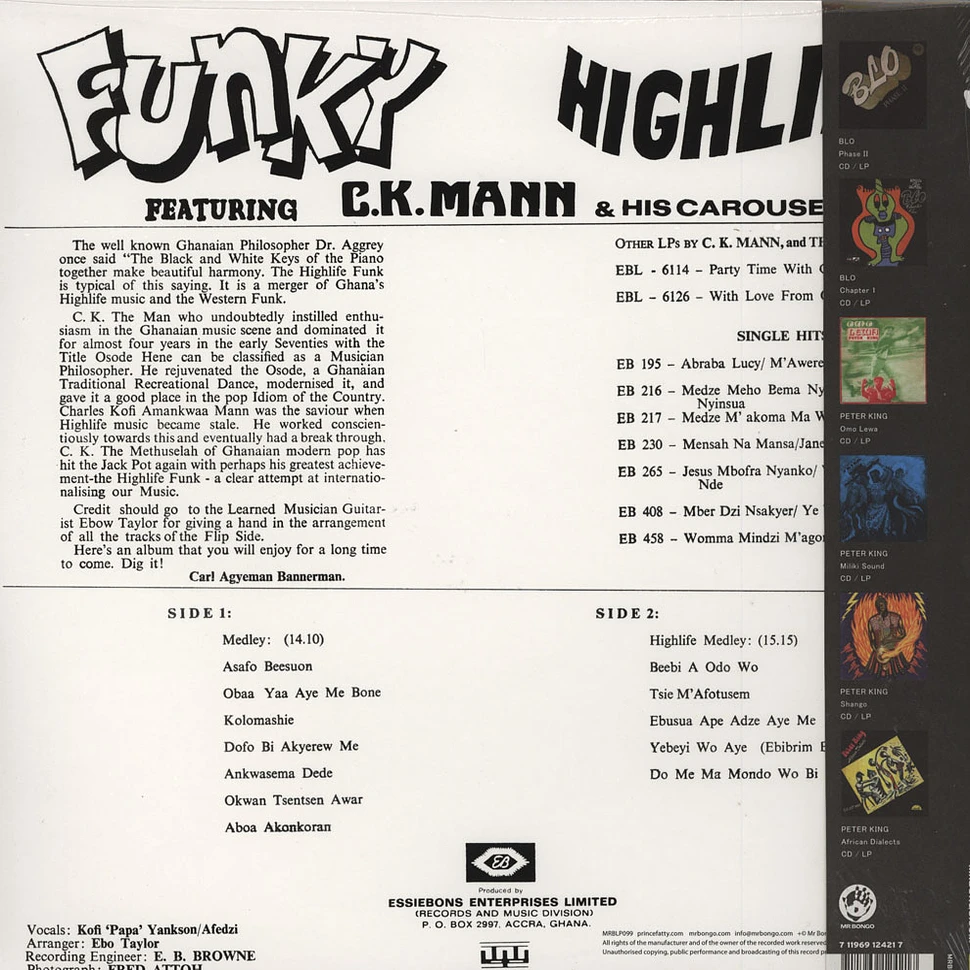 C.K. Mann & His Carousel 7 - Funky Highlife