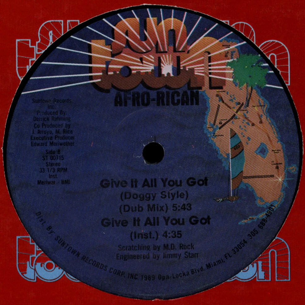 Afro-Rican - Give It All You Got (Doggy Style)