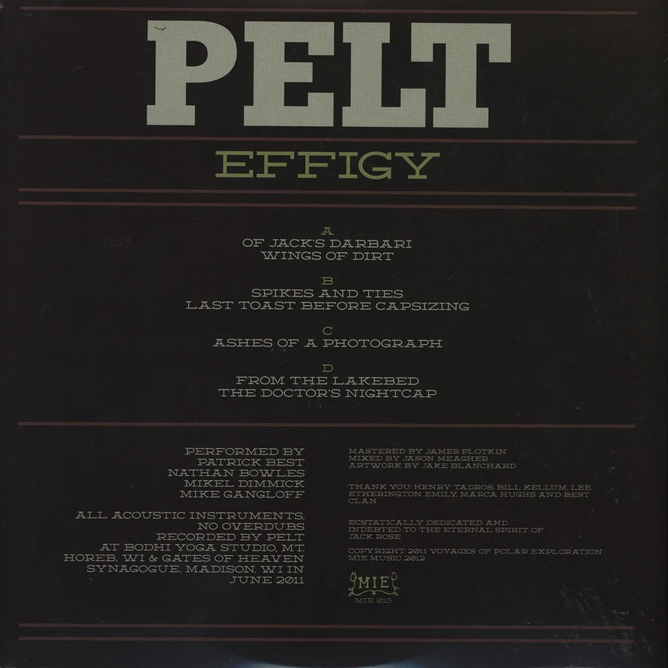 Pelt - Effigy