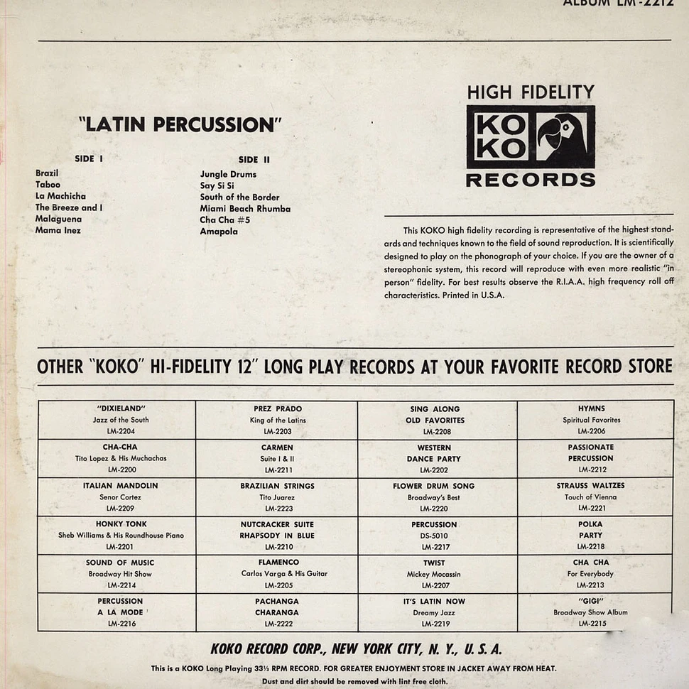 Latin Percussion - Latin Percussion