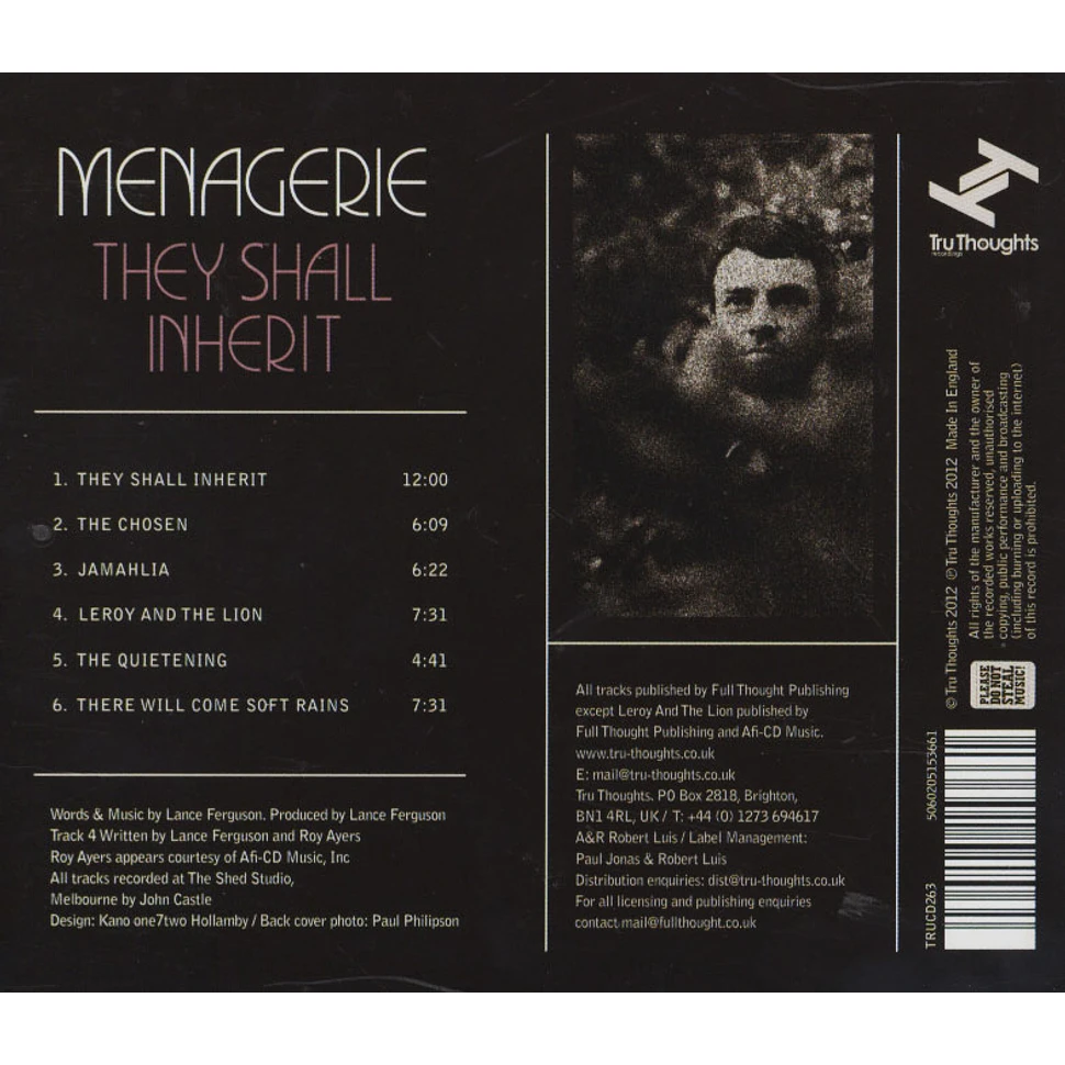 Menagerie - They Shall Inherit