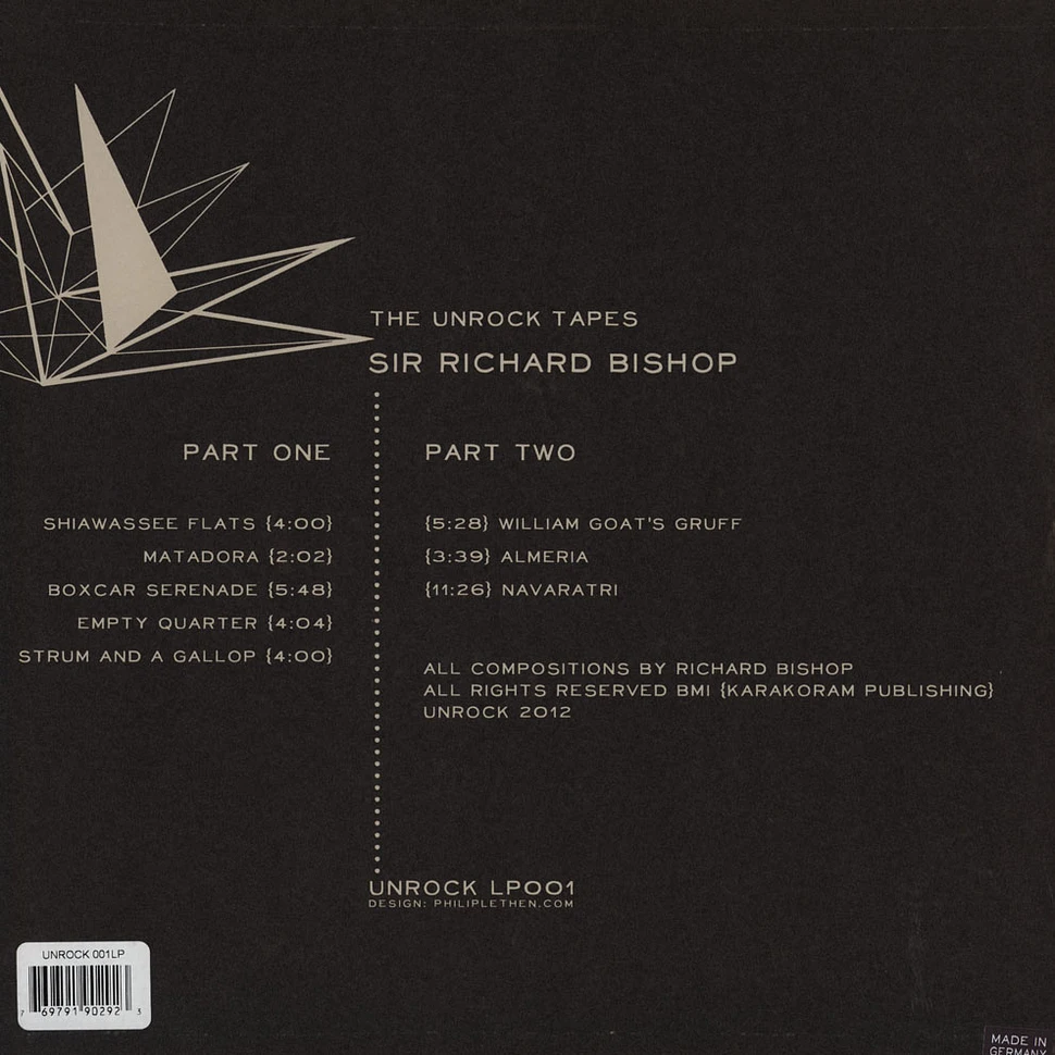 Sir Richard Bishop - Unrock Tapes