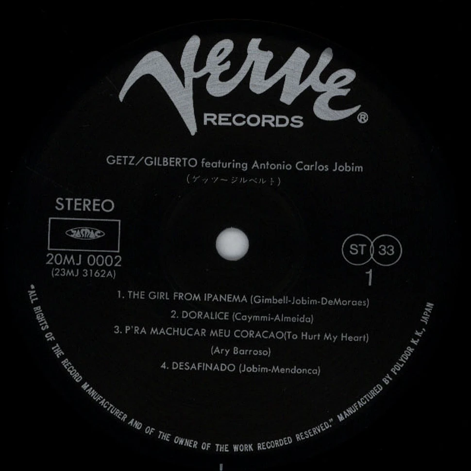 Getz & Gilberto - Getz / Gilberto